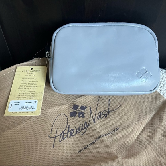 Patricia Nash Handbags - NWT Patricia Nash Tremezzo Belt Bag, color Formal Grey